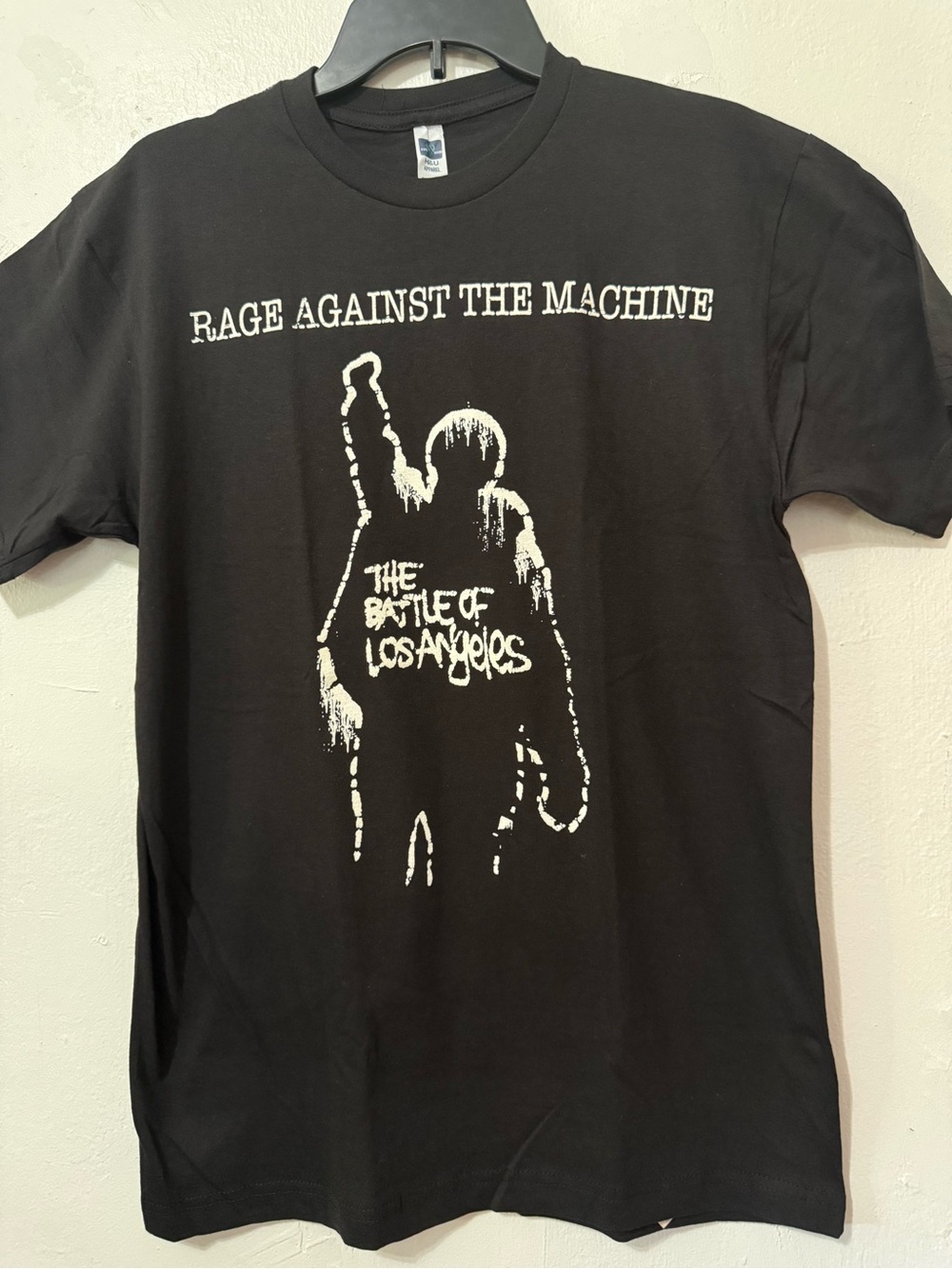 Rage Against The Machine T Shirt "The Battle of Los Angeles" Size Medium Black